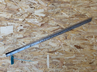 молдинг двери задней левой Audi A8 D3 [2-й рестайлинг] 2010, 4.2 л., BVJ, бензин, 4E0853963C