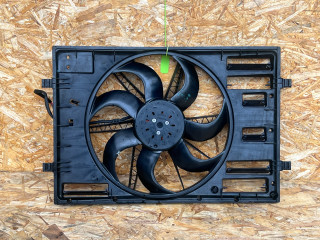 вентилятор радиатора Volkswagen Golf Alltrack 7 поколение [рестайлинг] 2017, 1.8 л., CXBB, бензин, 23179900, 5QM-121-203-H