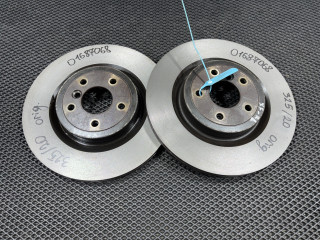 диски тормозные (комплект) Jaguar XE 1 поколение 2016, 2.0 л., бензин, АКПП, седан, GX732A315BC, T4N1744