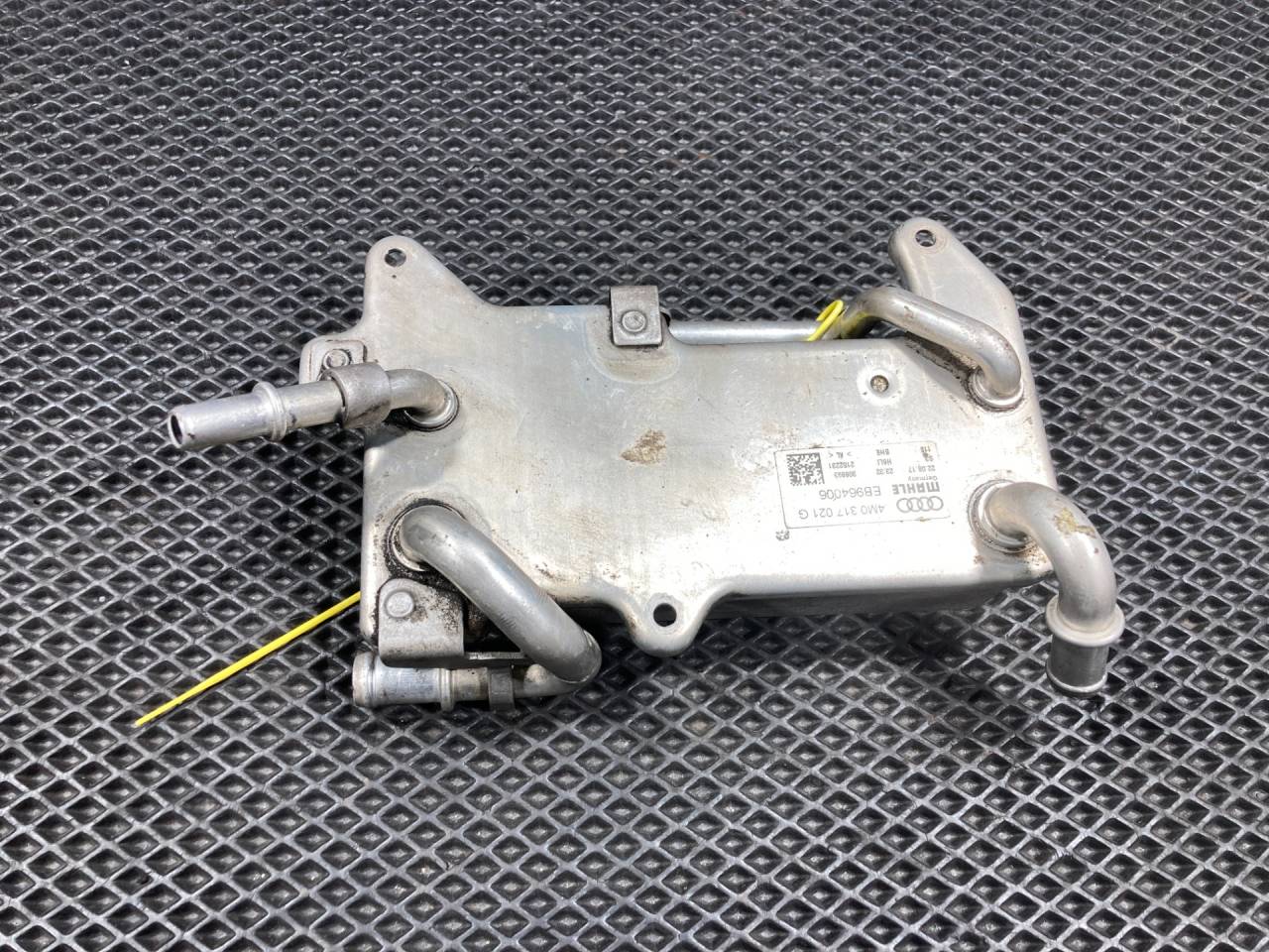 радиатор АКПП Audi Q7 4M 4MB 2017, 3.0 л., CREC, бензин, АКПП, внедорожник 5 дв., 4M0317021G - фото №1