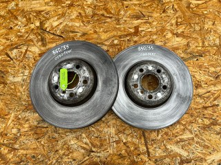 диски тормозные (комплект) BMW 7 серия G11/G12 2017, 4.4 л., N63 B44 A, бензин, АКПП, седан, 34116860912, 6860912