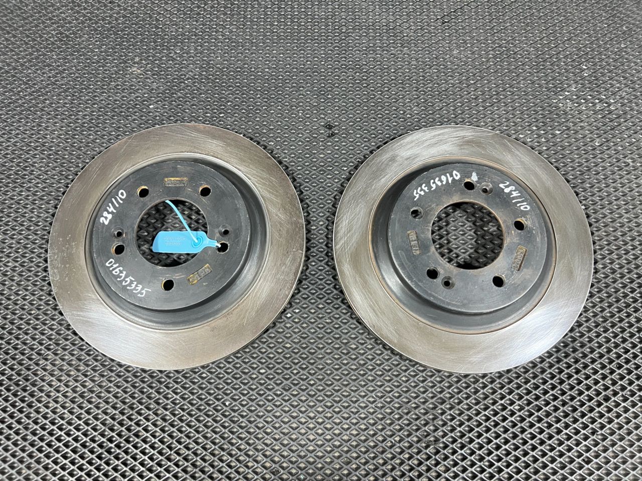 диски тормозные (комплект) Kia K5 3 поколение 2022, 1.6 л., G4FP, бензин, АКПП, седан, 58411L0000 - фото №1