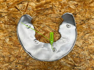 защитный кожух тормозного механизма Audi A6 4G/C7 2011, 3.0 л., CGWB, бензин, АКПП, седан, 8K0615312H