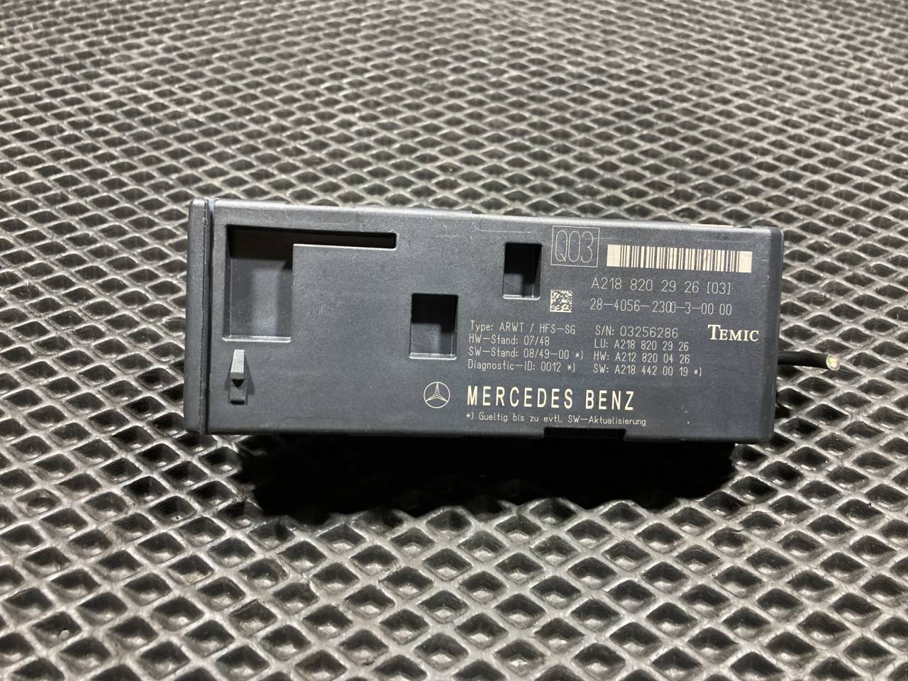блок управления крышкой багажника Mercedes-Benz CLS-Класс C218/X218 2013, 3.5 л., M 276.952, бензин, АКПП, A2188202926 - фото №1