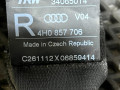 ремень безопасности Audi S8 D4 2013, 4.0 л., CGTA, бензин, АКПП, седан, 4H0857706, 4H0857706V04, 34055366, 34055354J - фото №7