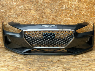 бампер передний Genesis G70 1 поколение 2019, 2.0 л., G4KL, бензин, АКПП, седан, 86540-G9010, 92208-G9000, 92302-G9000