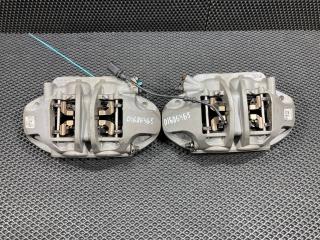 суппорт передний левый Audi Q5 FY 2018, 2.0 л., бензин, АКПП, внедорожник 5 дв., 80A615106Q, 80A615105Q