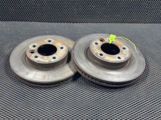 диски тормозные (комплект) Porsche Cayenne 958 [рестайлинг] 2016, 3.6 л., M 55.01, бензин, АКПП, внедорожник 5 дв.