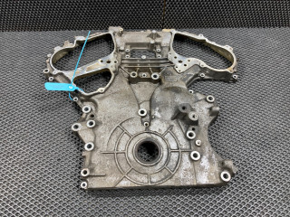 крышка двигателя передняя Infiniti FX35 2 поколение 2010, 3.5 л., VQ35HR, бензин, АКПП, внедорожник 5 дв., 13500EY00A, 13500JK20A