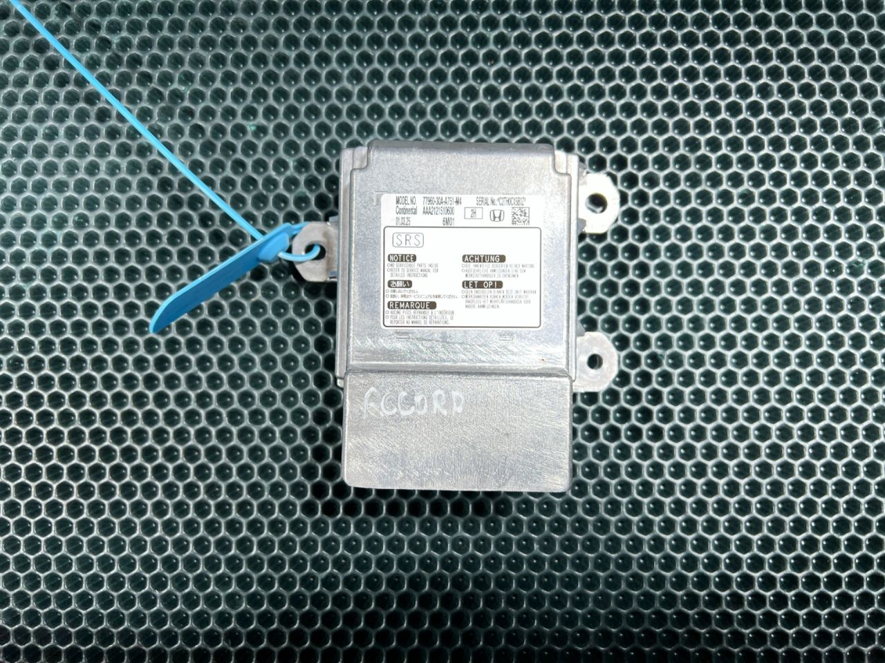 блок AirBag Honda Accord 11 поколение 2025, 1.5 л., L15B, бензин, вариатор, седан, 7796030AA75, 7796030AA751M4 - фото №1