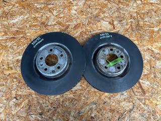 диски тормозные (комплект) Porsche Macan 1 поколение 95B 2015, 3.0 л., MCT.MA, бензин, АКПП, внедорожник 5 дв., 95B615301T, 95B615302T