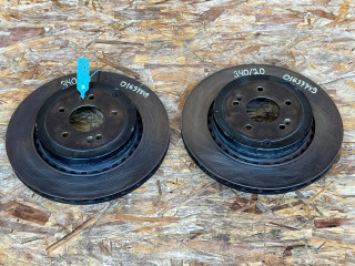 диски тормозные (комплект) Genesis G70 1 поколение 2019, 2.0 л., G4KL, бензин, АКПП, седан, 58411-J5500