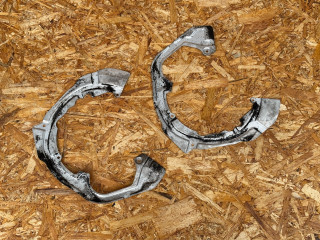 защитный кожух тормозного механизма Porsche Panamera 971 2018, 3.0 л., бензин, АКПП, 971615612F, 971615611F