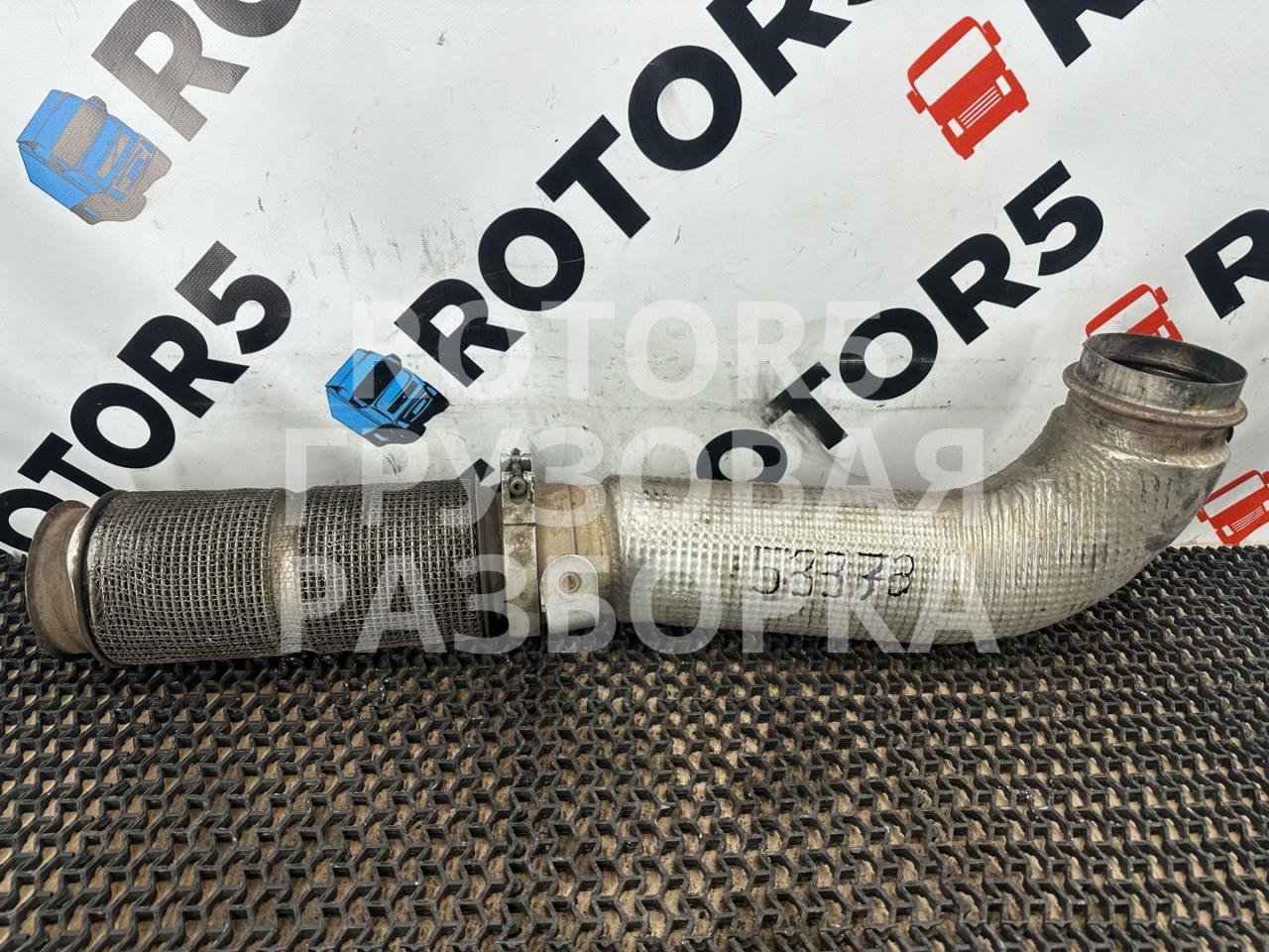 труба глушителя MAN TGX 1 поколение 2015, 12.4 л., D 2676 LF 46, дизель, АКПП, 0295 - фото №1