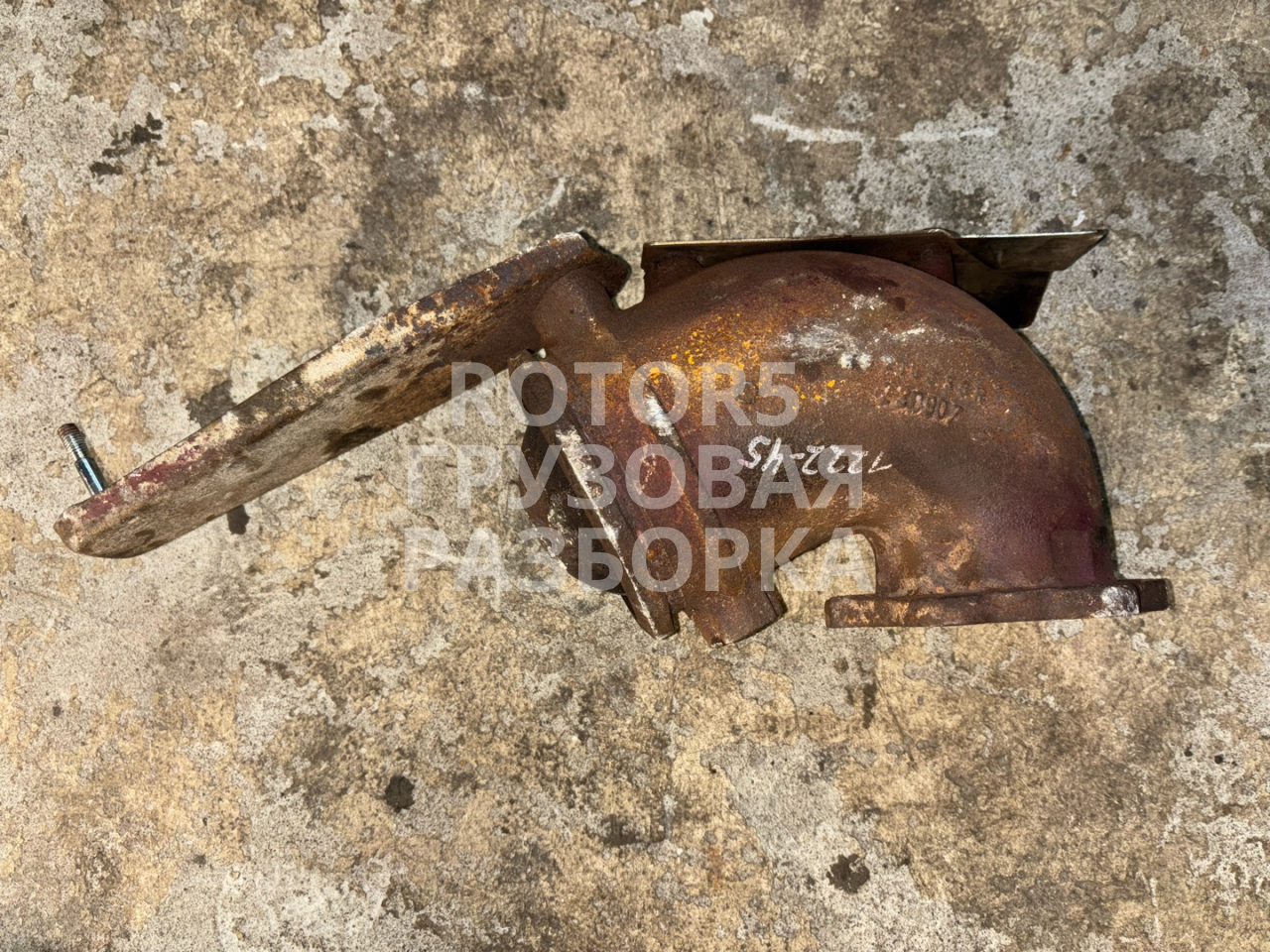 клапан (заслонка) горного тормоза MAN TGA 1 поколение 2005, 10.5 л., D 2066 LF 01, дизель, 4207 - фото №1