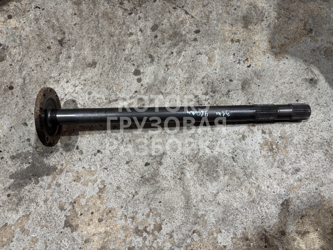 полуось задняя (приводной вал, ШРУС) MAN TGX 1 поколение 2019, 12.4 л., D 2676 LF 51, дизель - фото №1