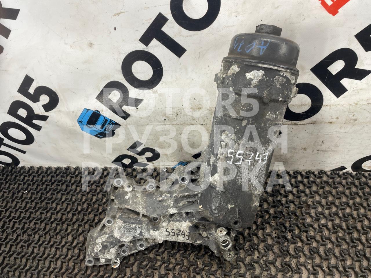 корпус масляного фильтра Scania R 5 поколение 2012, 12.7 л., DC 13.124, дизель, 1769416, 6750830100, 6750873100 - фото №1