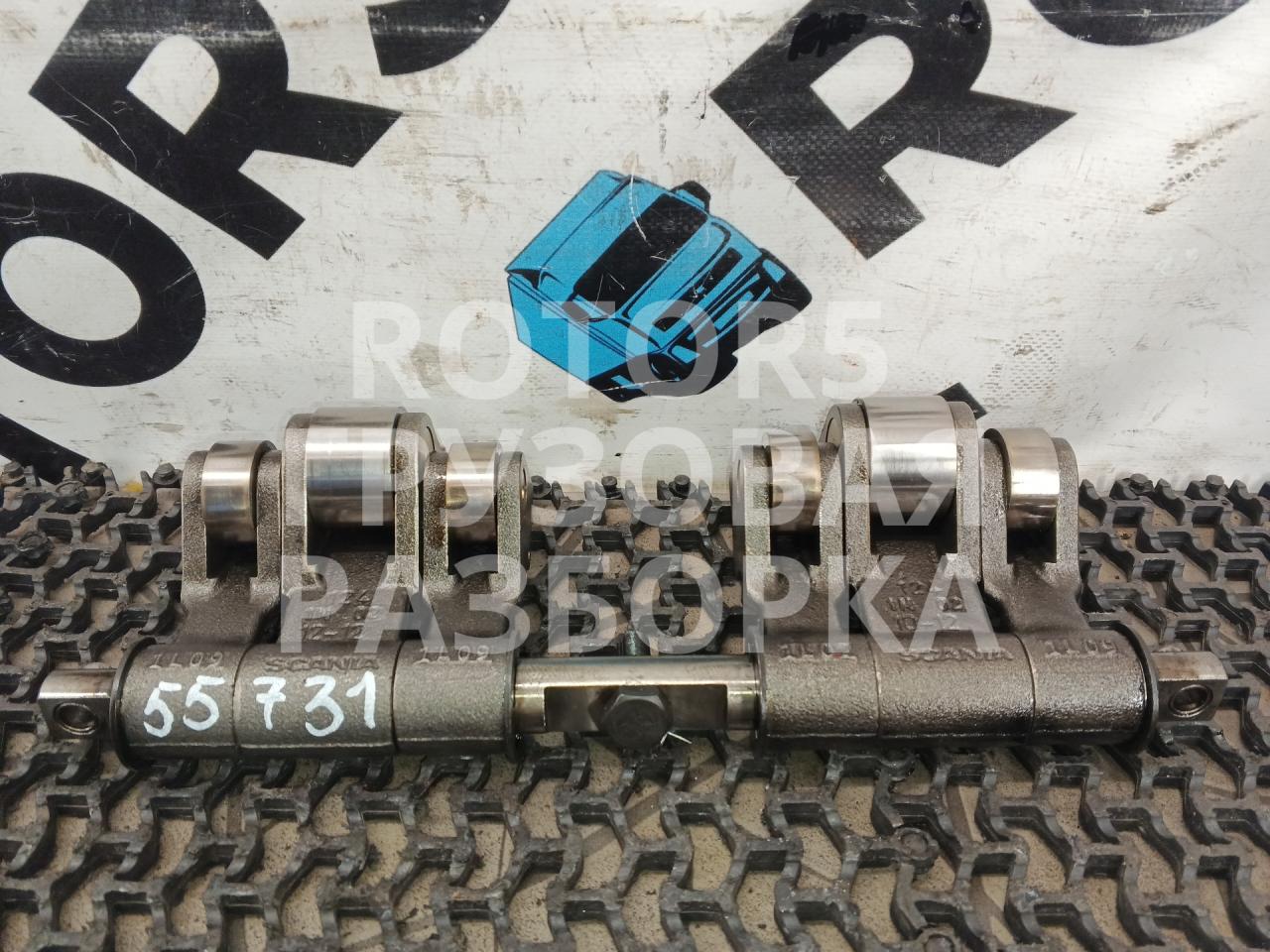 роликовый толкатель клапана (ось) Scania R 5 поколение 2012, 12.7 л., DC 13.112, дизель, 1540120, 1891692 - фото №1