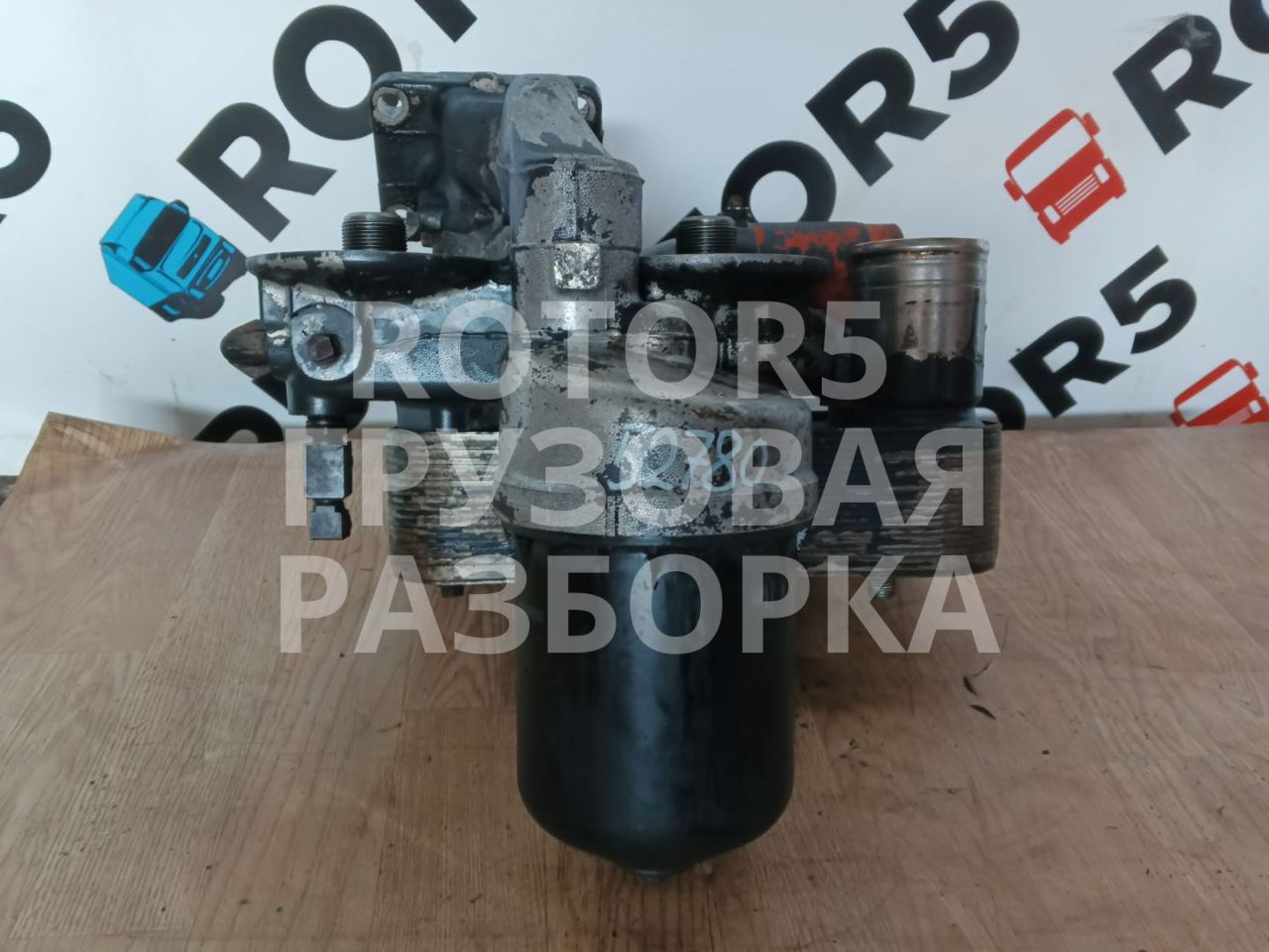 теплообменник масляного фильтра Renault Magnum 3 поколение 2002, 12.0 л., MACK E.TECH B/46, дизель - фото №1