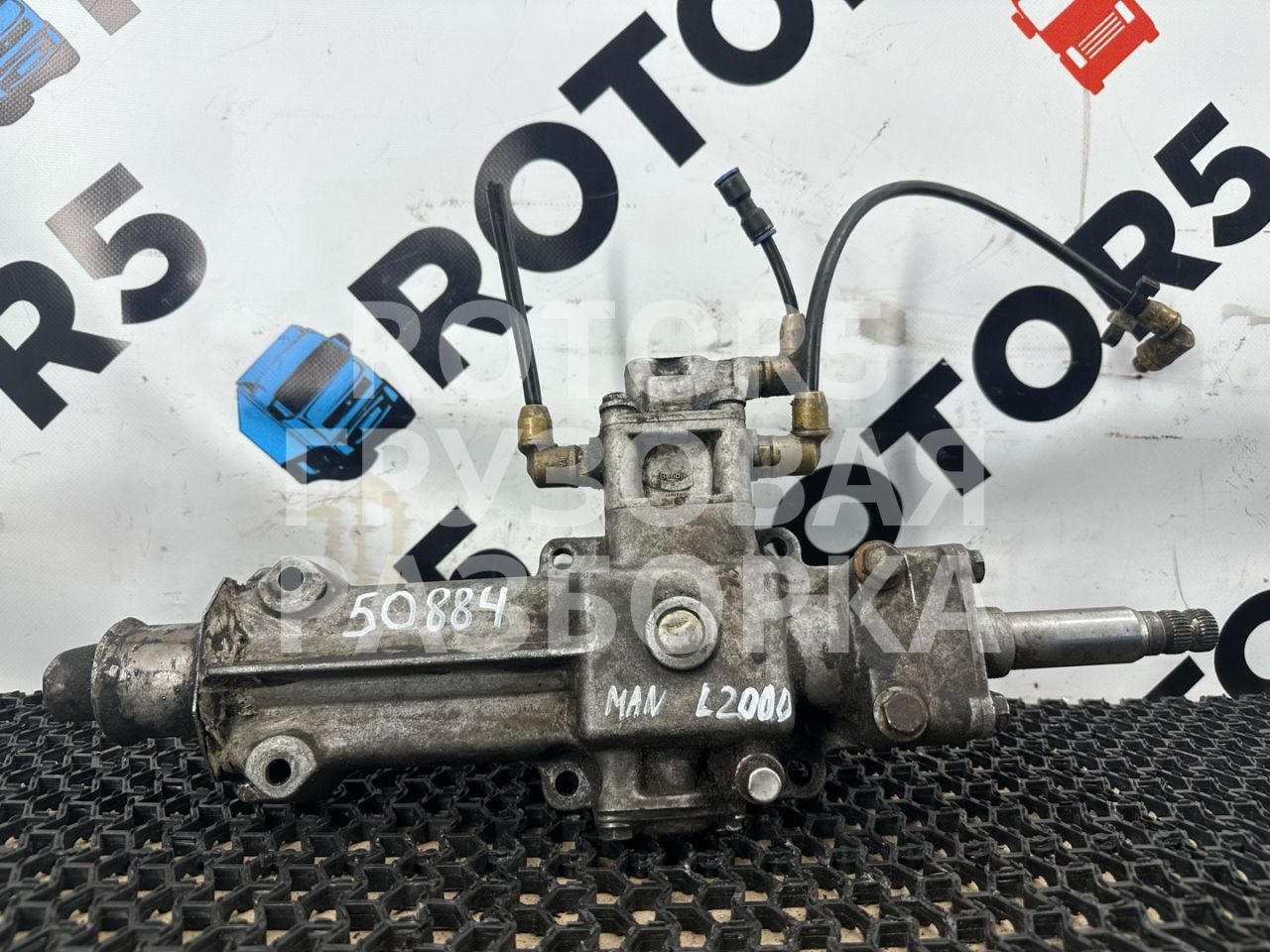 кулиса MAN L2000 1 поколение 1999, МКПП, правый руль - фото №1