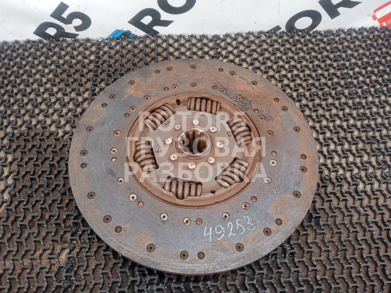 диск сцепления DAF XF 105 1 поколение 2009, 12.9 л., MX 340, дизель, АКПП, 187003767 - фото №1