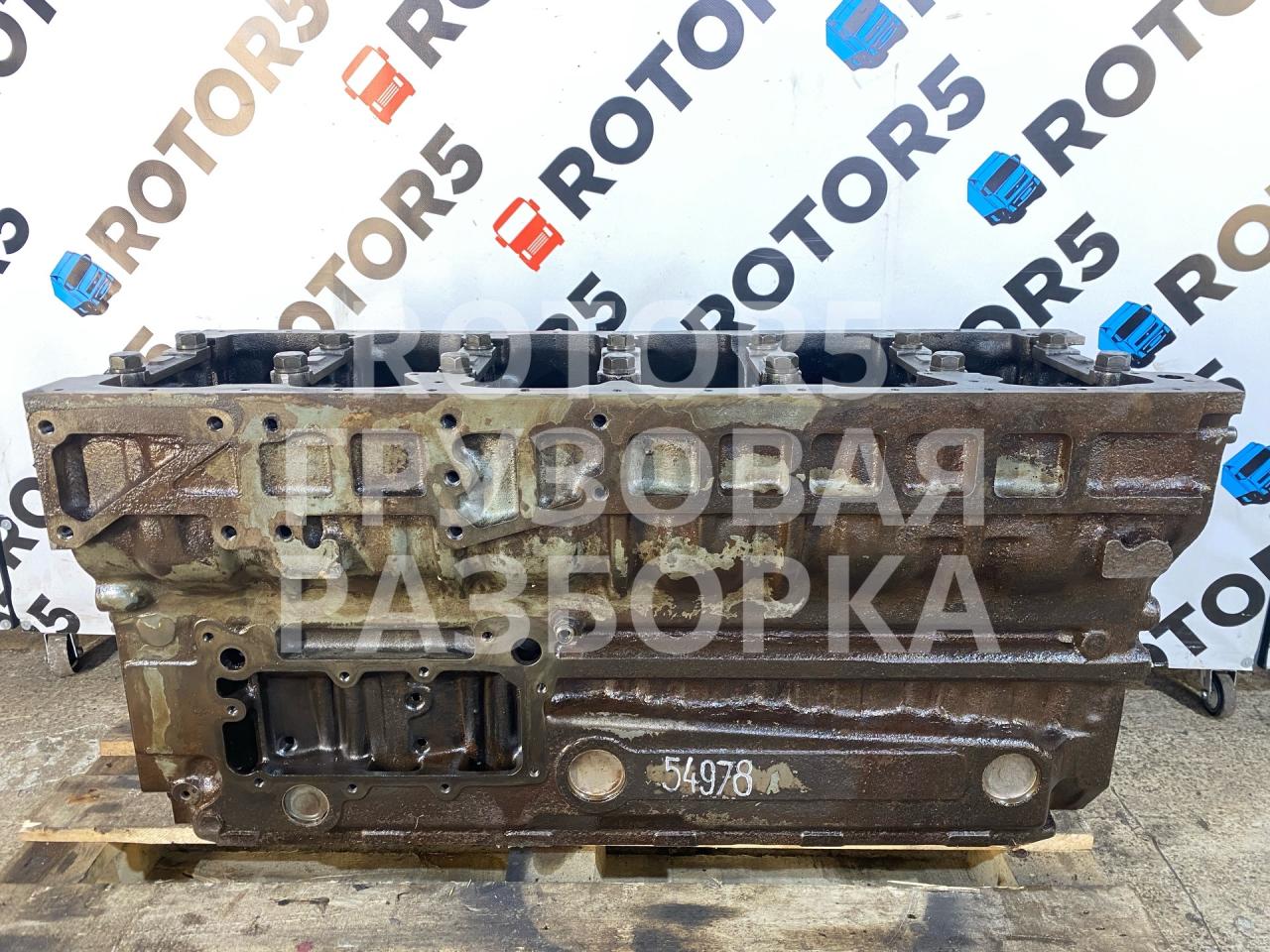 блок цилиндров MAN TGA 1 поколение 2003, 12.0 л., D 2866 LF28, дизель, 51011013340 - фото №1