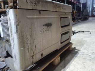 облицовка глушителя DAF XF 106 1 поколение 2014