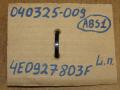 датчик ABS Audi A8 D3 [рестайлинг] 2006, 4E0927803F - фото №9