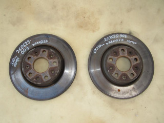 диски тормозные (комплект) Jeep Wrangler 4 поколение 2021, 2.0 л., бензин