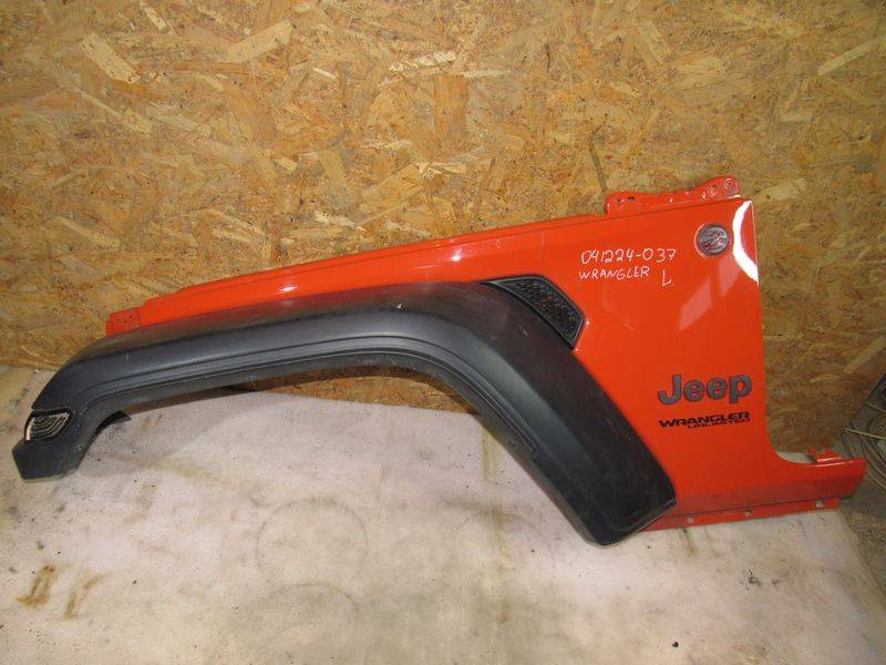 крыло переднее левое Jeep Wrangler 4 поколение 2022, 2.0 л., бензин - фото №1