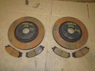 диски тормозные (комплект) Toyota Camry 9 поколение XV70 2022, 2.5 л., гибрид