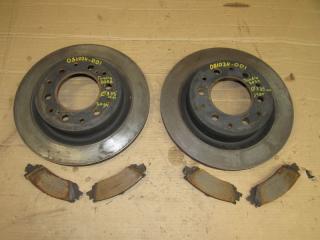 диски тормозные задние Toyota Tundra 2 поколение XK50 [2-й рестайлинг] 2023, 3.5 л., бензин