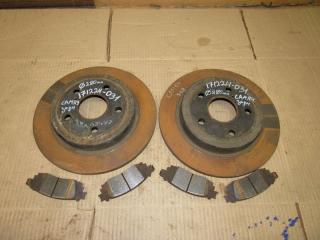 диски тормозные задние Toyota Camry 9 поколение XV70 (2017 - 2021), 2.5 л., гибрид