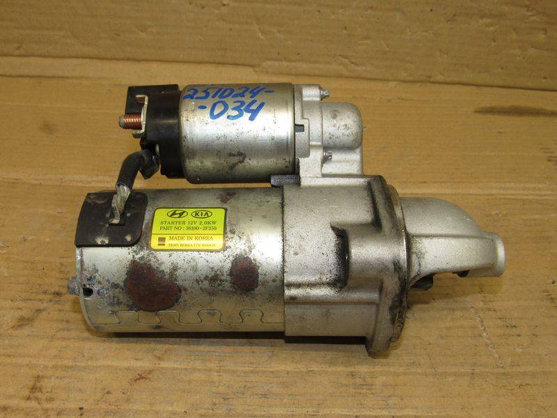 стартер Kia Stinger 1 поколение 2020, 2.2 л., дизель - фото №1