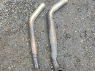 труба приемная глушителя BMW 7 серия E38 [рестайлинг] E38 2000, 2.8 л., бензин, серебристый, седан, задний привод, правый руль