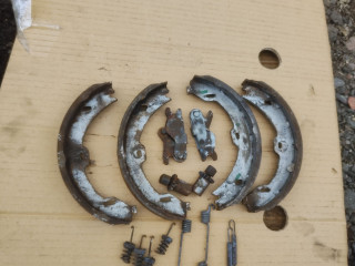 механизм стояночного тормоза (ручника) Mercedes-Benz CLS-Класс C219 W219 2006, 3.0 л., дизель, АКПП, серый, купе