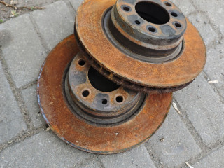 диски тормозные (комплект) BMW 7 серия E38 [рестайлинг] E38 2000, 2.8 л., бензин, серебристый, седан, задний привод, правый руль