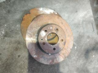 диски тормозные (комплект) Mercedes-Benz C-Класс W202/S202 [рестайлинг] W202 1999, 2.2 л., дизель, АКПП, серебристый металлик, седан