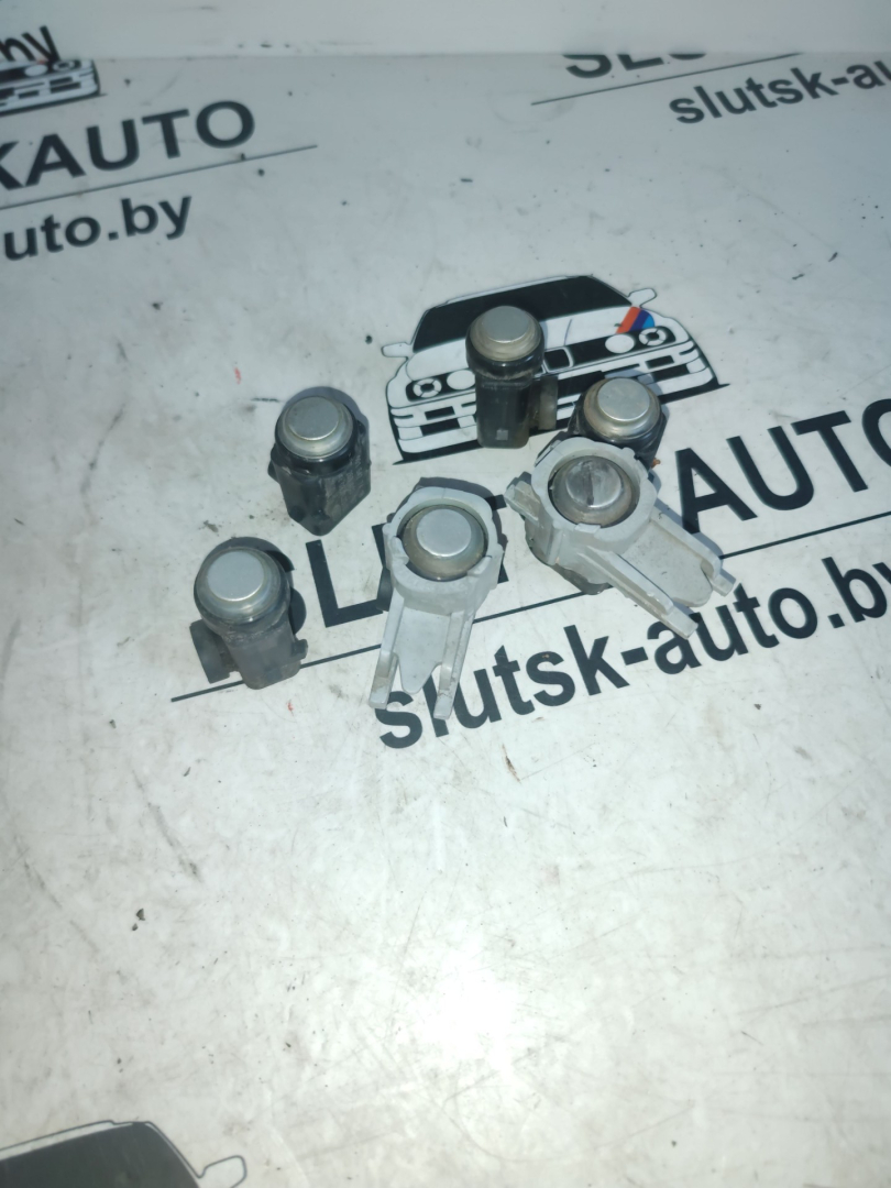 парктроник передний Mercedes-Benz E-Класс W211/S211 W211 2003, 2.7 л., дизель, 6МКПП, серебристый металлик, седан, задний привод - фото №1