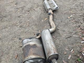 глушитель BMW 7 серия E65/E66/E67 [рестайлинг] E65 2006, 4.8 л., бензин, АКПП, светло синий, седан, задний привод, правый руль