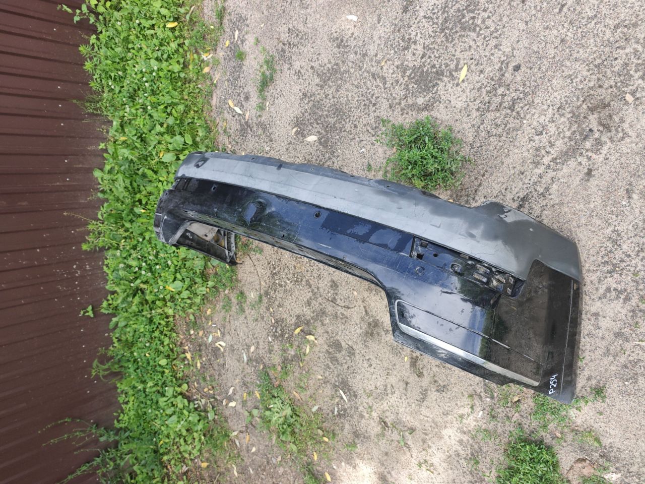 бампер задний Mercedes-Benz GL-Класс X164 W164 2008, 5.0 л., бензин, АКПП, черный, внедорожник 5 дв., полный привод - фото №1