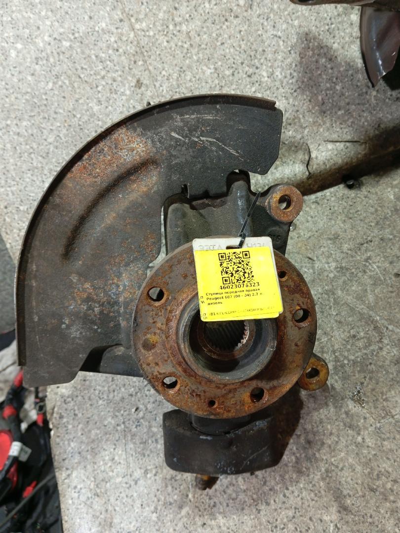 ступица передняя правая Peugeot 607 1 поколение (2000 - 2004), 2.7 л., дизель - фото №1