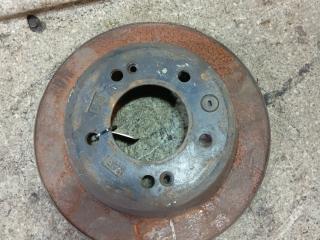 диск тормозной задний Kia Ceed 1 поколение (2007 - 2010)