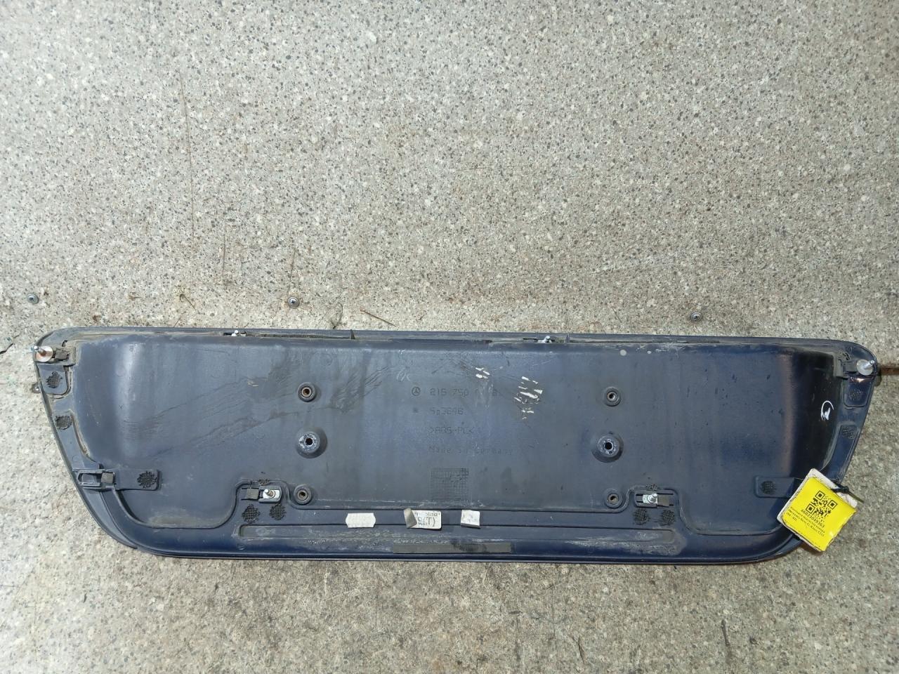 накладка подсветки номера Mercedes-Benz CL-Класс C215 (1999 - 2002) - фото №1