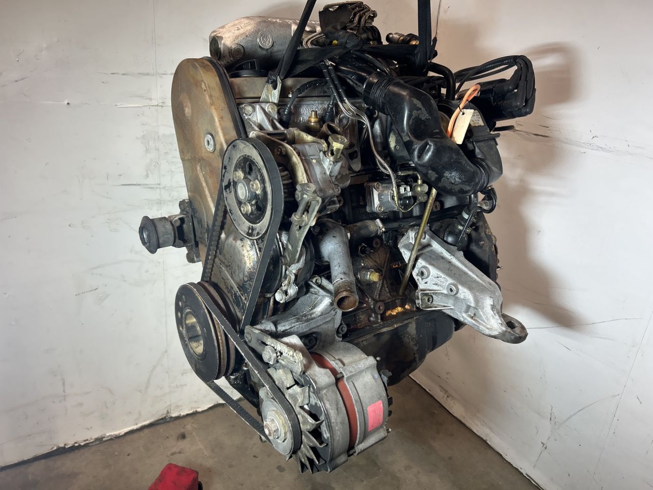 двигатель Audi 80 B3 (1986 - 1991), 2.2 л., KV, бензин, МКПП - фото №1