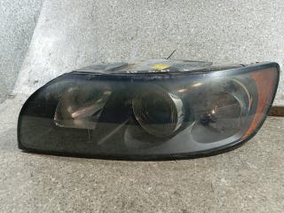 фара левая Volvo S40 2 поколение (2004 - 2007), 31213179, 0301198201