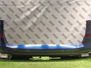 бампер задний BMW X5 G05 2020, 3.0 л., дизель, АКПП, c3z(tanzanite blue ii metallic), внедорожник 5 дв., полный привод, правый руль, 51115A0BD57, 5A0BD57, 51118099116, 8099116, 51128099937, 51128099115, 8099115, 8099937