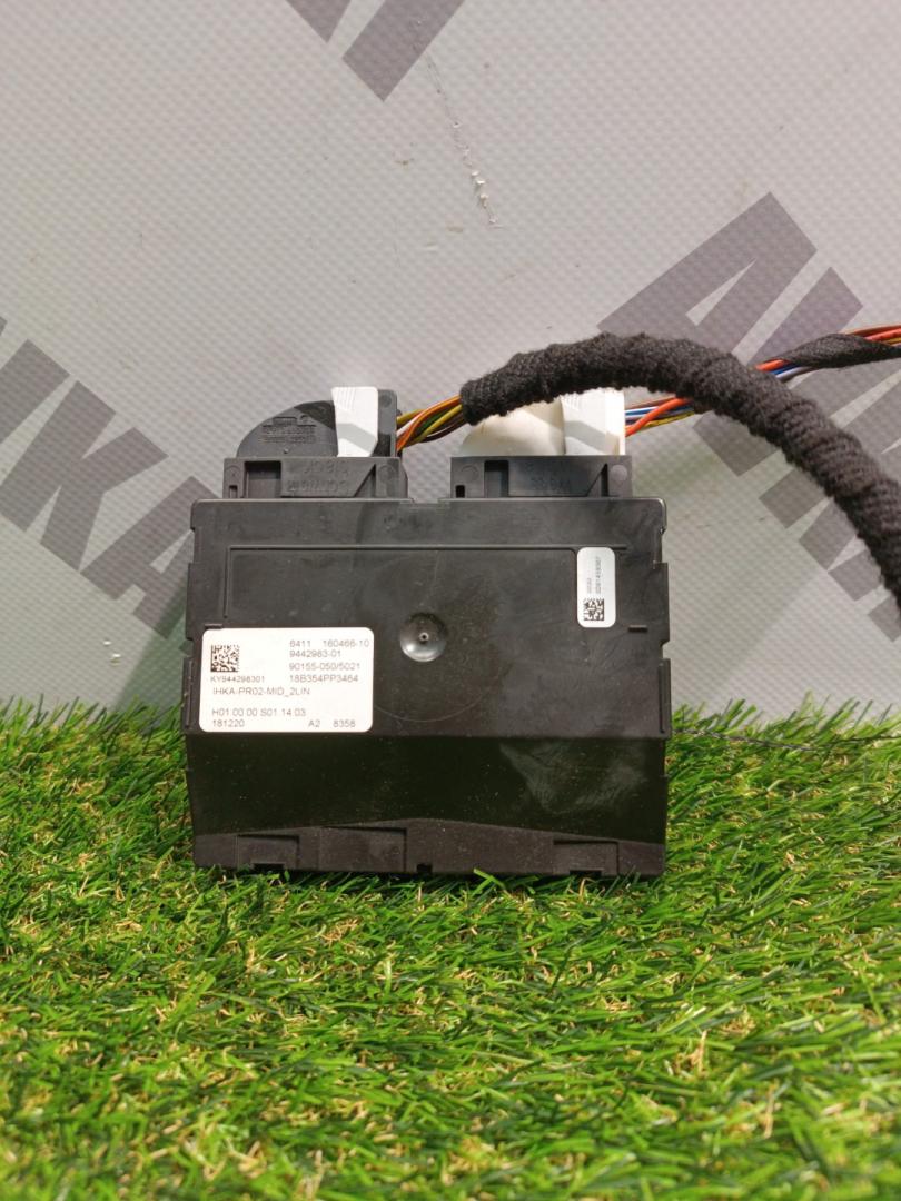 блок управления печки / климат-контроля BMW X3 G01 2019, 2.0 л., B46 B20 B, бензин, a300, внедорожник 5 дв., полный привод, 9442983, 64119442983 - фото №1