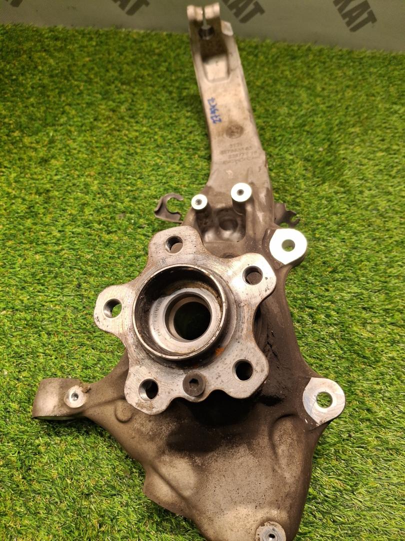 кулак поворотный левый BMW X5 G05 2019, 3.0 л., B58B30C, бензин, 475, внедорожник 5 дв., полный привод, правый руль, 31216876655, 6876655, 6864571 - фото №1