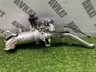 охладитель EGR / Радиатор EGR BMW X5 G05 2020, 3.0 л., дизель, АКПП, c3z(tanzanite blue ii metallic), внедорожник 5 дв., полный привод, правый руль, 8574815, 11718574815, 8574820, 8579353